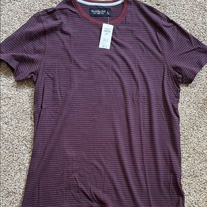 Men's Abercrombie and Fitch stripped shirt